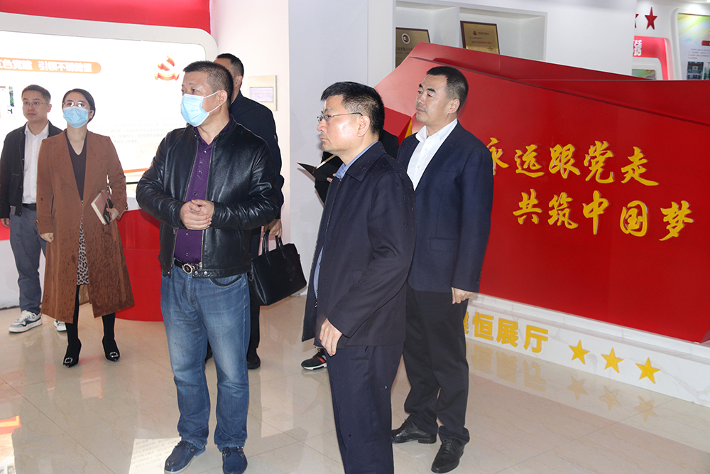 衢州市市委常委、常务副市长周向军 一行莅临我司调研指导
